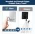 Self Adhesive Hooks Heavy Duty, Large Stainless Steel Towel Hooks, No Drill Sticky Hooks, Long Stick on Shower Wall Hooks for Hanging Hat Coat Key...