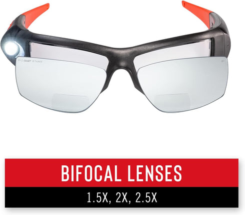 Coast SGL400 Bifocal Replacement Lenses +2.5...
