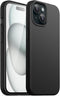 JETech Silicone Case for iPhone 15 Plus 6.7-Inch, Silky-Soft Touch Full-Body Protective Phone Case, Shockproof Cover (Black)...
