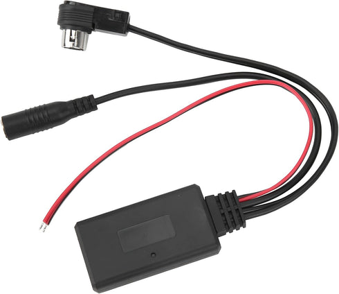 Bluetooth Aux Adapter? Bluetooth Aux Cable Audio Visual Equipment? Bluetooth 5.0 Aux Cable Adapter With Microphone Handsfree Fit For Alpine Cda-98...