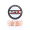 Solid Bare Copper Wire Round, Bright, Dead Soft, 108 Feet, 5OZ 20 Gauge (Choose 10 to 30 ga.)...