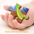 24 Piece Puzzles for Kids Ages 3-5, Unique Pieces Dinosaur Puzzle for Kids Ages 2-4, Wooden Jigsaw Puzzle for 2 3 4 5 Year Old Toddlers with Puzzl...