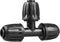 Drip Irrigation Fittings for 1/2 Inch Drip Tubing (1/2" ID x 0.65" OD)?1/2'' Drip Line Tees Anti-drop Locked Nut Barbed Tee Connectors Garden Irri...