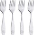 ANNOVA Kids Silverware 10 Pieces Children's Safe Flatware Set Stainless Steel - 4 x Forks, 4 x Dinner Spoons, 2 x Safe Knife Toddler Utensils, Met...