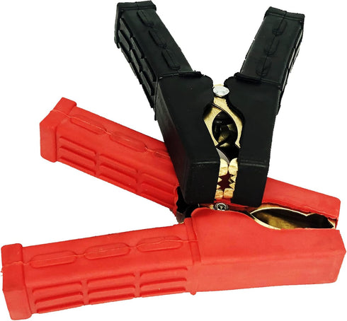 Jumper Cable Battery Clamps Crocodile Clamp Pure Copper 100A/800A/1500A Car Battery Charger Clamps Power Replacement Battery Alligator Clips Jumpe...