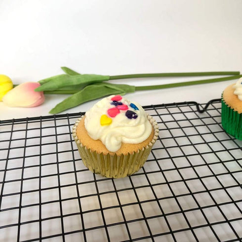 Shiny Gold Foil Cupcake Liners Standard Paper Baking Cups for Wedding, Party and More, 120-Count...
