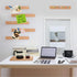 6Pack Cork Board Bar Strips for Wall,15x2inch-1/2inch Thick Self Adhesive Bulletin Bar Strips with 50 Push Pins for Paste Notes,Photos, Schedules,...