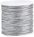 Elastic Cords Stretch Cord Ribbon Metallic Tinsel Cord Rope for Craft Making Gift Wrapping 1 mm 20 Yards (Silver)...