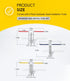 3 Pack Hydraulic Seal Installation Tools, Hydraulic Cylinder Piston Repair Seal Kit, U-Cup Rod Seal Installation Tool Kits Upgraded Seal Twistor I...