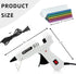 Hot Melt Gun Kit with On/Off Switch, Hot Glue Gun Mini for Crafts with 30Pcs Glue Sticks for DIY, Crafts, Home School Project, 30W1...