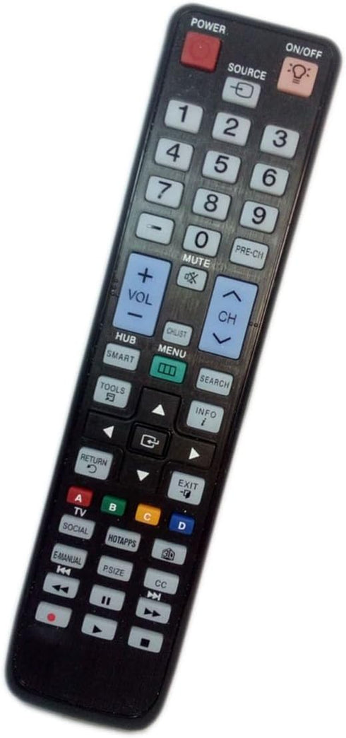 Replaced Remote Control Compatible for Samsung UN40D6420UFXZA AA59-00441A UN46D6420UF UN55D6420UF UN55D6420UFXZA LCD LED HDTV TV...