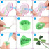 arricraft 1200 Strips Paper Quilling Strips Set, 3mm Quilling Art Strips, 6 Colors Paper Craft Supplies for Paper Art DIY Craft Projects-Green Gra...