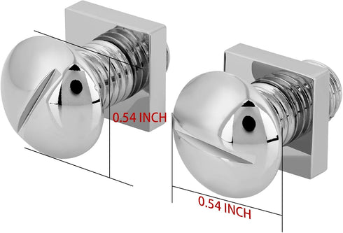 Functional Silver Nut and Bolt Cufflinks For Men With Gift Box...