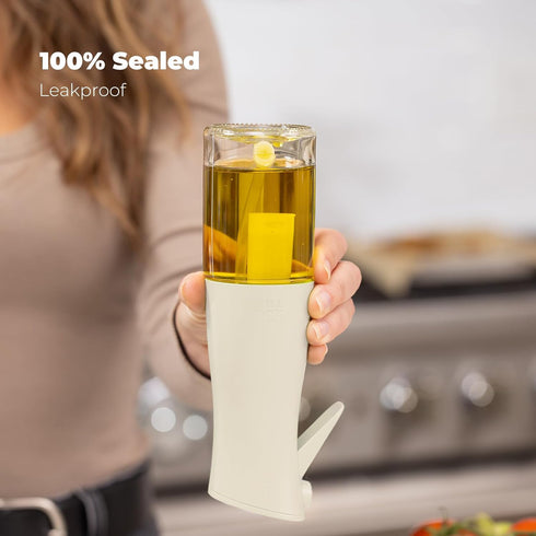 Zuutii Oil Sprayer for Cooking, 170ml Olive Oil Sprayer Mister, Olive Oil Spray Bottle for Salad, BBQ, Continuous Spray with Portion Control, Kitc...