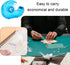 Small Tape Dispenser Desk Portable Adhesive Roll Holder Transparent on Refillable Hand Dispenser for Adhesive Tape Office Home(Random Color)...