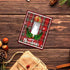 Christmas Sentiments Words Clear Stamps for Card Making, Wishing Bottle Candle Clear Rubber Stamps Christmas Sock Bell Stamps for Holiday Card Mak...