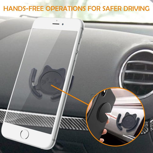 Multi-Surface Holder Car Mount 1 Pack Compatible for Popsocket Grip Holder for Pop Mount Device Support Accessory Home Office Desk Wall Mount Cute...