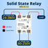 SSR-40AA Solid State Relay AC to AC Single Phase Input 80-250V AC to Output 24-380V AC 40A 2PCS...