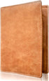Luxury Passport and Vaccine Card Holder, Credit Card, RFID Blocking Bifold Wallet | Slim Minimalist Design | Includes Unique Gift Box | For Men an...