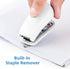 Stapler, 20-50 Sheets Capacity with Staples and Staple Remover Set, Desk Stapler Office Staplers (White-1, 20 Sheet)...