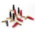 10pcs Right Angle Banana Plugs - 4mm/0.16" 90 Degree Speaker Connector (Red and Black)...
