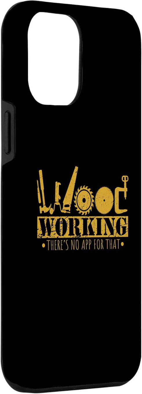iPhone 12 Pro Max Contractor Gift Woodworking Tools Wood Worker Humor Handyman Case...
