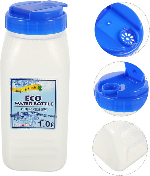 Ciieeo Korean Style Cold Water Jug Portable Water Bottle Fitness Water Bottle Kettle Juice Bottles Cooling Plastic Milk Bottle Cool Water Jug Fash...