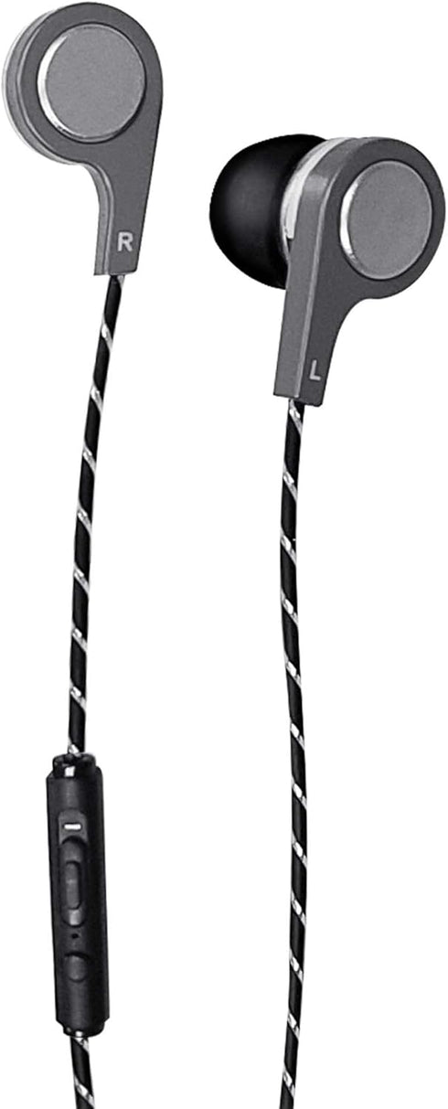 Maxwell MAX199600 Maxell Bass13 Metallic Earbuds with Mic & Volume Control...