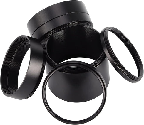 Lens Adapter Ring Extension Tube Kit,camera Tube Telescope Covers,variable Tube Microscope Lens M42 Extension Tubes Microscope Accessories 3/5/7/1...