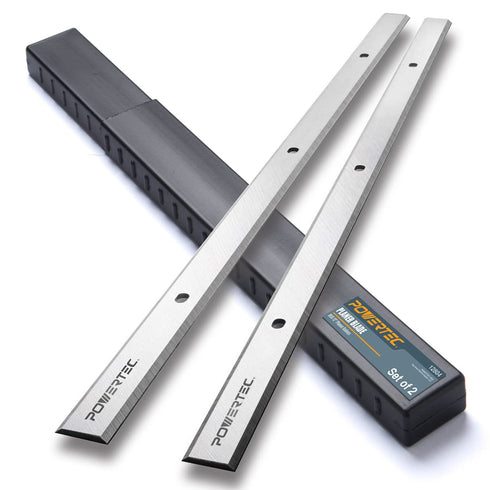POWERTEC 12 Inch Planer Blades for Craftsman 21722, 21780, Harbor Freight Central Machinery Surface Planer 95082 Planer, Replacement for Craftsman...