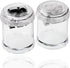 Manual Pencil Sharpener Double Holes Duty Metal Sharp Blade Jumbo Crayon XL Sharpener with Large Round Catches Sharpening Regular Pencils HB Graph...