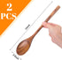 2PCS Wooden Cooking Spoons, Wooden Kitchen Utensil Large Cooking Spoon for Cooking Serving Mixing...