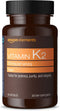 Amazon Elements Vitamin K2 100 mcg, Vegan, 65 Capsules, 2 month supply (Packaging may vary)...