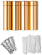 Wexel Art 1.5" Gold Stainless Steel Mounting Hardware for Acrylic Floating Frames (Pack of 4)...