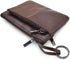 Women Genuine Leather Coin Pouch Zip Mini Purse Wallet Key Chain 3 Zipper...