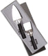Rada Cutlery 2-Piece Pie and Mini Dessert Server Set, Black Handle...