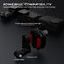 Motorcycle Windshield Clip Mount Quick Release Clip Mount for GoPro Hero 12 11 10 9 8 7, Insta360 X4 X3 X2 X ONE RS R, DJI Osmo Action, Smartphone...