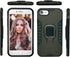 MODOS LOGICOS Case for iPhone SE 2022 / iPhone SE 2020 / iPhone 7 / iPhone 8 4.7”, Dual Layers Protective Case with 360 Metal Rotating Ring Kickst...
