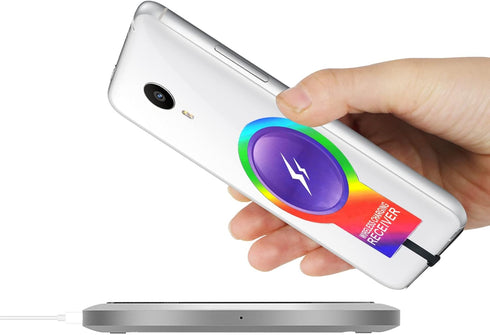 IVY Type-C 5V/2000mA QI Wireless Charging Receiver Adapter for Samsung A15 A55 A35 A25 A54 A14 A34 A24 A04 A13 A23 A33 A53 A12 A22 A32 A42 A52 A03...