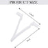 Pool Brush Clip,10Pcs Pool Pole Clips Butterfly v-Clip Plastic Universal Pool Attachment Clips Replacement Set For All Swimming Pool Spa Brush&Han...