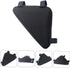 Kisangel Bicycle Triangle Bag Small Bike Bag Storage Black Bike Frame Bag Bike Front Frame Bag for Multi-function Vessel Tools...