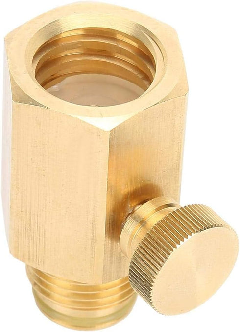 Brass Soda Cylinder Adapter Valve Female Thread TR21-4 to Male Thread G1/2 Conversion Kit for Homebrewing...