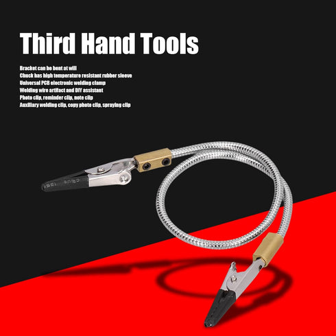 Soldering Third Hand Tools, Flexible Modeling Helping Hands DIY Fixture for Electronics Repair Assembly for Arts Crafts Hobby for Painting Jewelry...