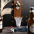 Soccer Bottle Opener with Cap Collector Catcher,Magnetic Refrigerator Paste Bottle Opener?Ideal Gift for Soccer Fans and Beer Lovers, Use as Bar D...