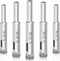 Glass Drill Bit Set, 5 pcs Diamond Drill Bits Hole Saw Bottle Extractor Remover Tool for Glass Marble Granite Fiberglass Ceramic Tile 5?16in 0.31I...