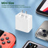 30w USB-C Power Adapter, Zafolia iPhone 15 Fast Charger Block, Google Pixel 6/6 Pro Charger, Upgraded Certified Dual Ports PD 3.0 Charging Plug fo...