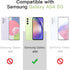 LeYi for Samsung Galaxy A54 5G Case: with 2 PCS Screen Protector, Heavy Duty 3 in 1 Samsung A54 5G Case, Military Grade Shockproof Phone Case Cove...