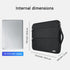 Laptop Sleeve 13 13.6 Inch Compatible with MacBook Air/Pro 13 M1/M2,Surface Laptop 4/5,Surface Pro X/9/8,13.5”Chromebook,Slim Computer Cover Bag,B...