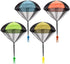 Ven-Trap Parachute Toy, Tangle Free Throwing Toy Parachute, Outdoor Children's Flying Toys, No Battery nor Assembly Required (4 Pieces Set)...