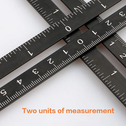 Multi Angle Measuring Ruler, 12-Sides Ruler Hole Locator Aluminum Alloy Universal Multi Angle Measuring Ruler Protractors, Adjustable Floor Tile G...